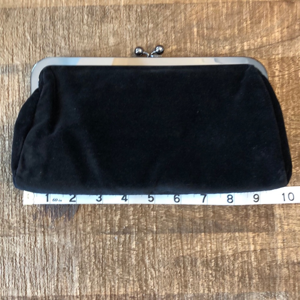 Black Velvet Clutch from Express - Picture 5 of 7